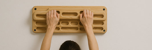 How to mount a hangboard on drywall? Watch out the weight