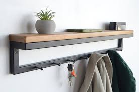 Installing a Wall-Mounted Coat Rack in the Hallway